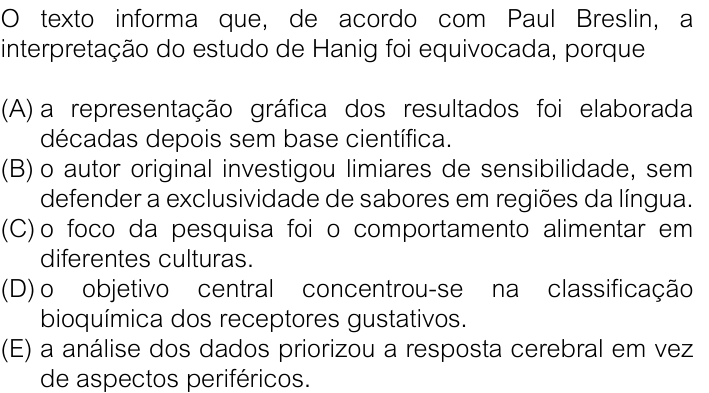 Questão 69 no caderno V1 da FUVEST 2026