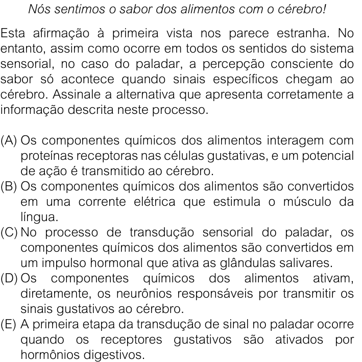 Questão 70 no caderno V1 da FUVEST 2026