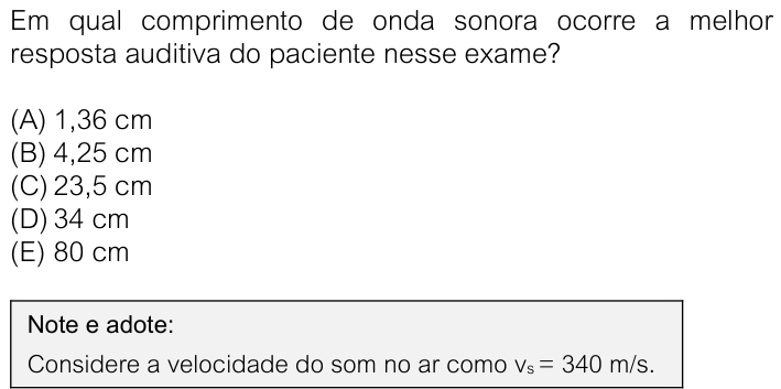 Questão 77 no caderno V1 da FUVEST 2026
