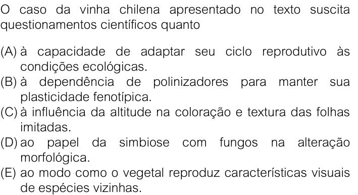 Questão 80 no caderno V1 da FUVEST 2026