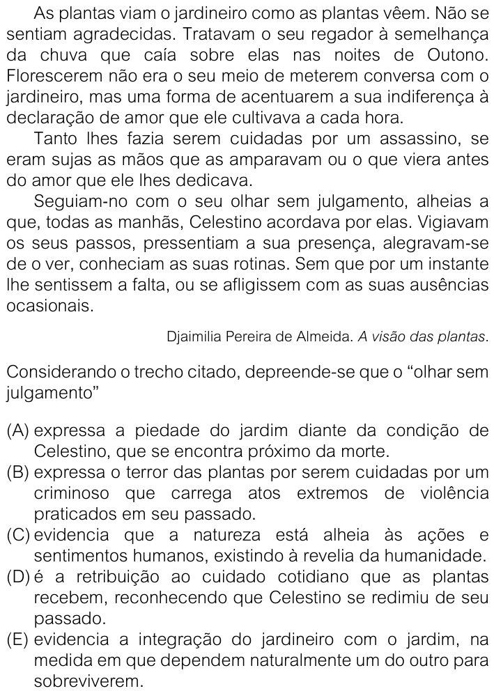 Questão 87 no caderno V1 da FUVEST 2026