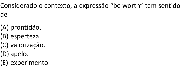 Questão 5 no caderno  da FUVEST 2024