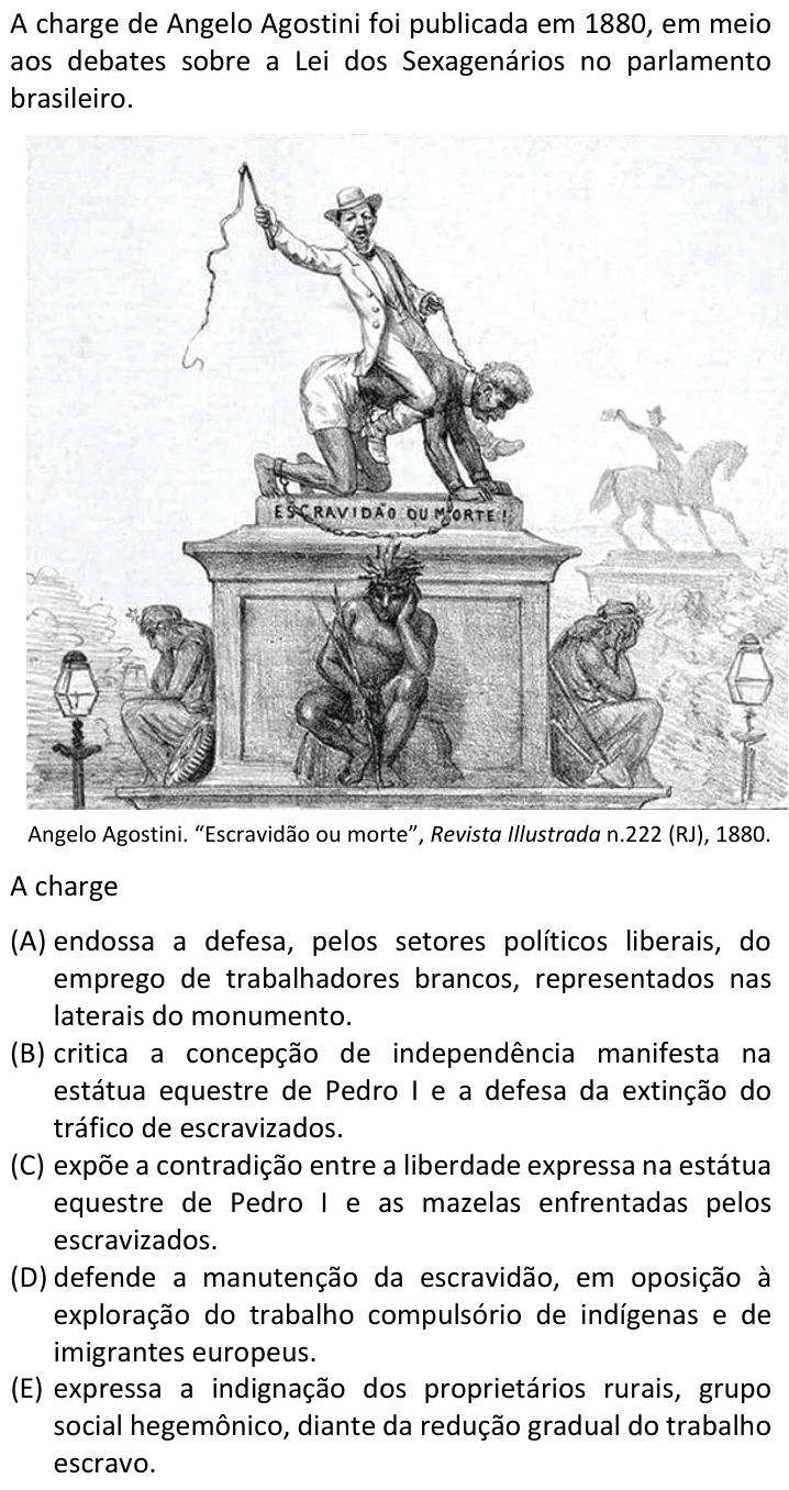Questão 7 no caderno  da FUVEST 2024