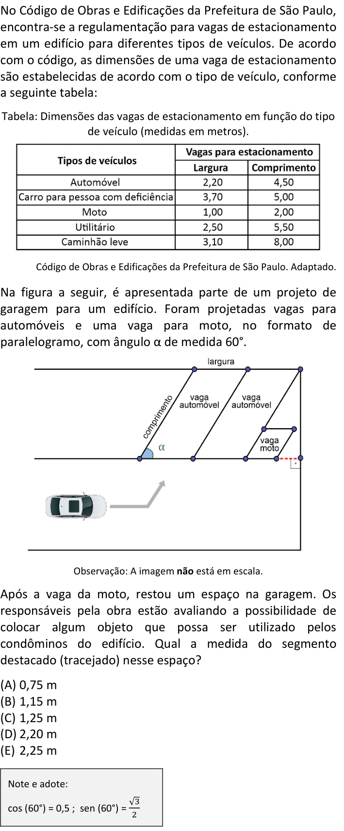 Questão 49 no caderno  da FUVEST 2024