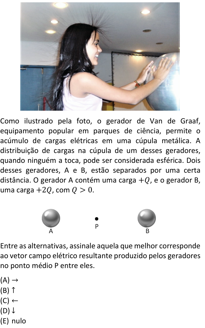 Questão 55 no caderno  da FUVEST 2024