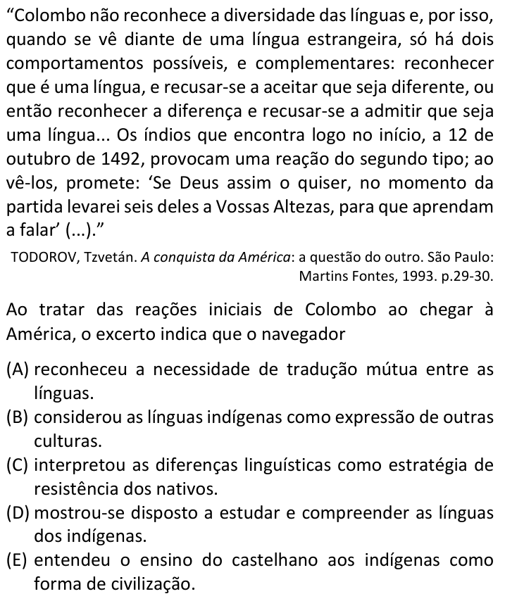 Questão 87 no caderno  da FUVEST 2024