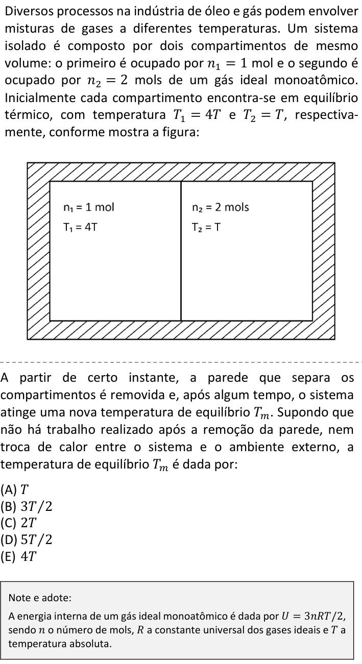 Questão 13 no caderno  da FUVEST 2023