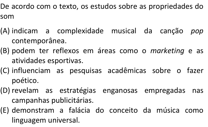 Questão 32 no caderno  da FUVEST 2023