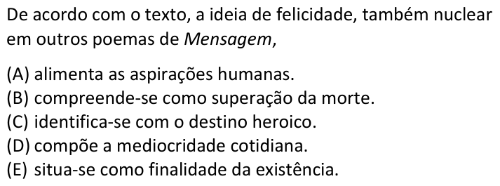 Questão 38 no caderno  da FUVEST 2023