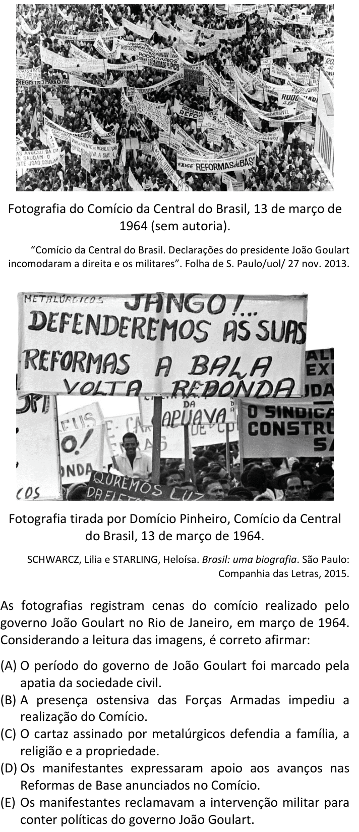 Questão 48 no caderno  da FUVEST 2023