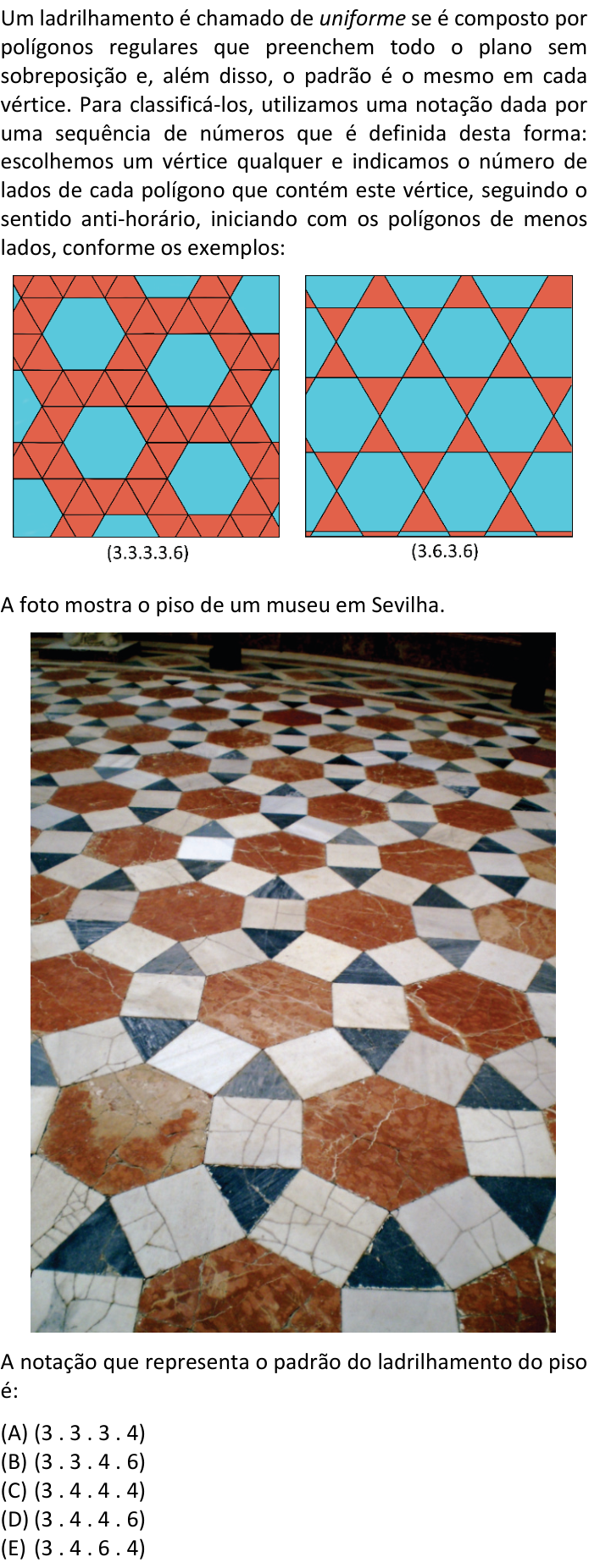 Questão 88 no caderno  da FUVEST 2023