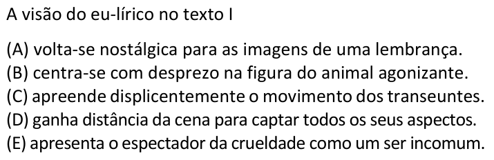 Questão 20 no caderno  da FUVEST 2022