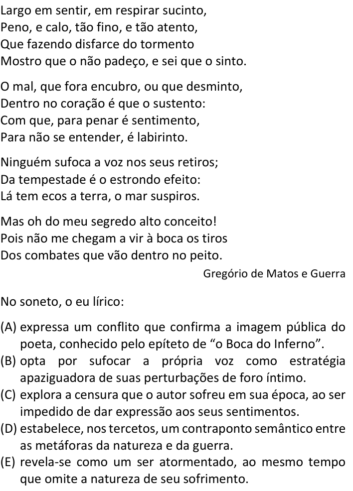 Questão 23 no caderno  da FUVEST 2022