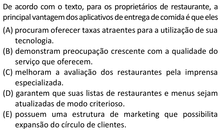 Questão 45 no caderno  da FUVEST 2022