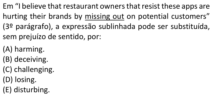 Questão 47 no caderno  da FUVEST 2022