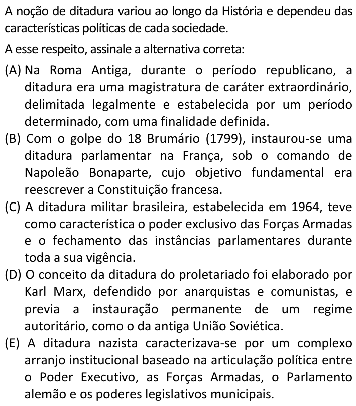 Questão 86 no caderno  da FUVEST 2022