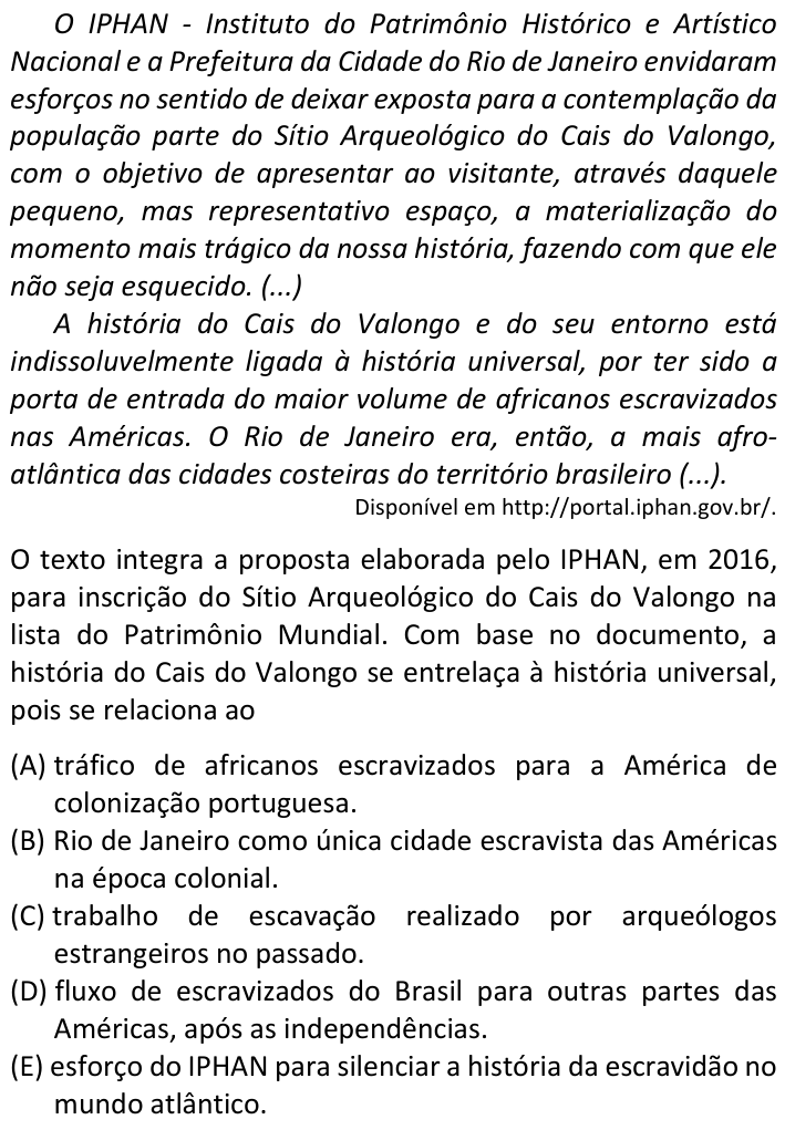 Questão 90 no caderno  da FUVEST 2022