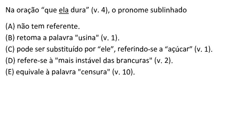 Questão 79 no caderno  da FUVEST 2021