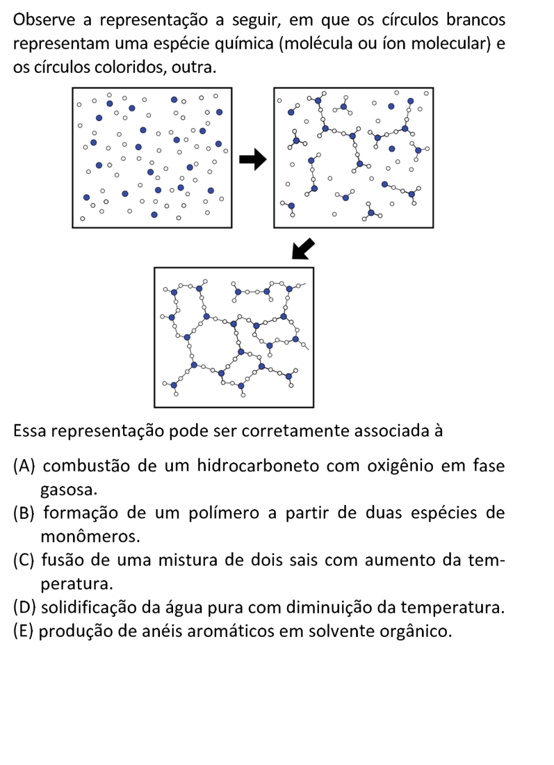 Questão 85 no caderno  da FUVEST 2021