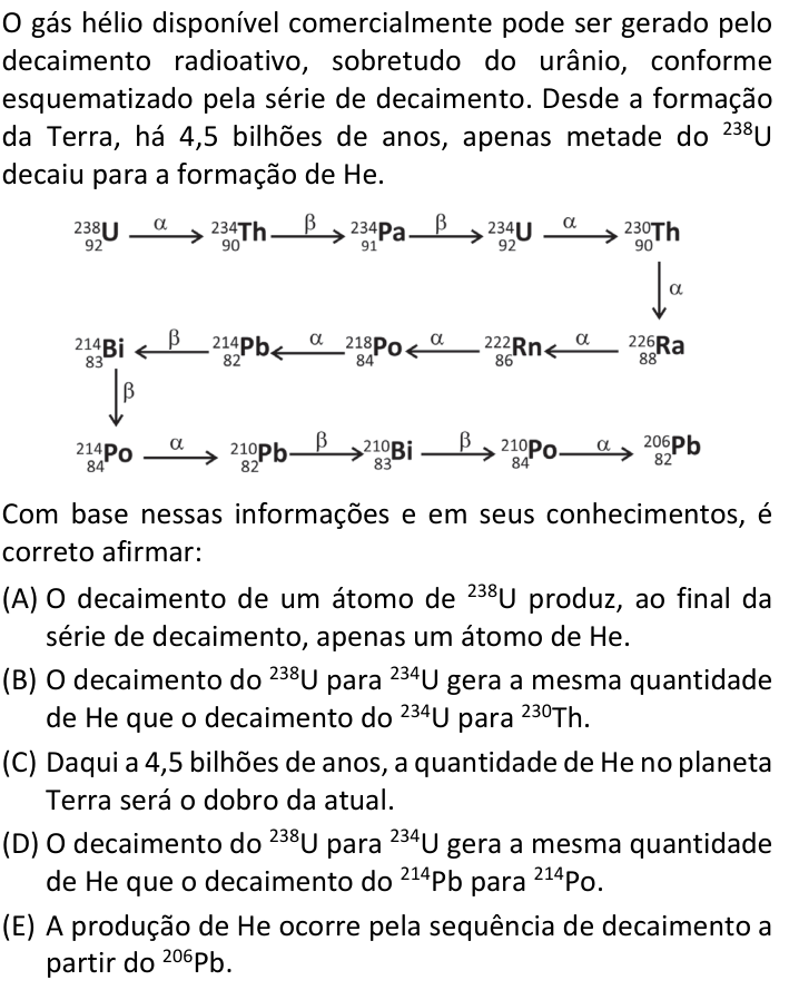 Questão 7 no caderno  da FUVEST 2020