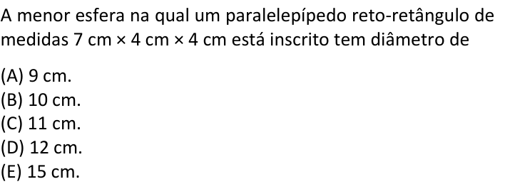 Questão 17 no caderno  da FUVEST 2020