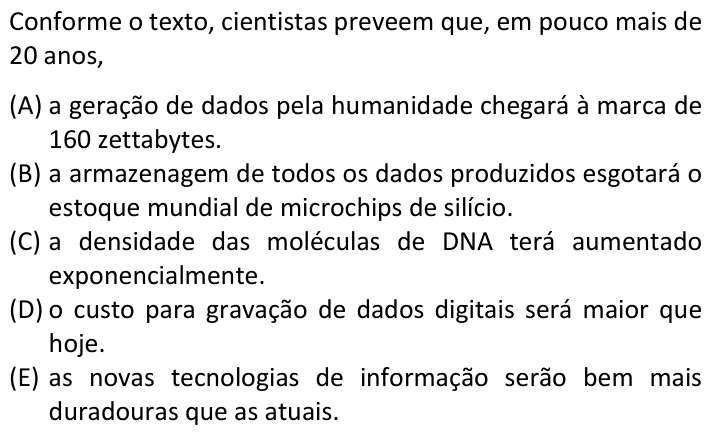 Questão 30 no caderno  da FUVEST 2020
