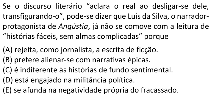 Questão 34 no caderno  da FUVEST 2020