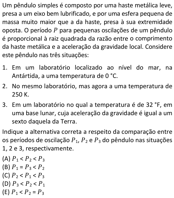 Questão 79 no caderno  da FUVEST 2020