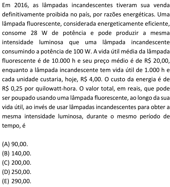 Questão 11 no caderno  da FUVEST 2018
