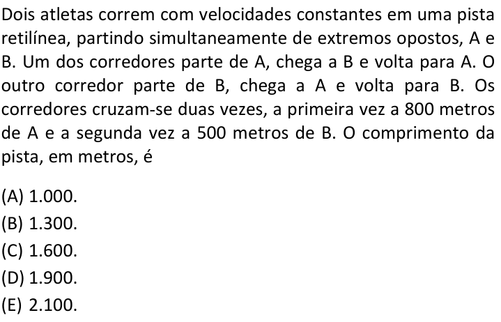 Questão 34 no caderno  da FUVEST 2018