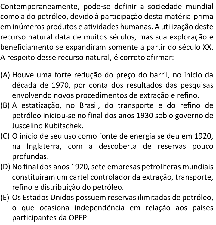 Questão 49 no caderno  da FUVEST 2018