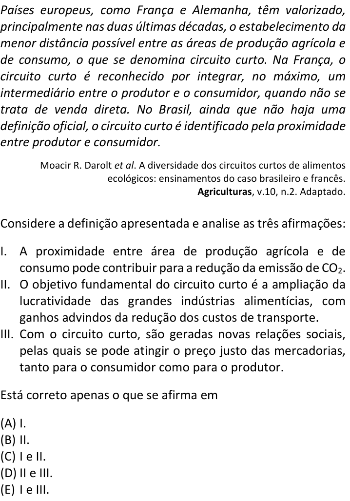 Questão 50 no caderno  da FUVEST 2018