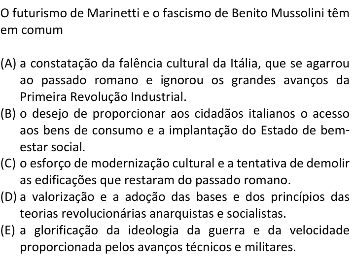 Questão 66 no caderno  da FUVEST 2018