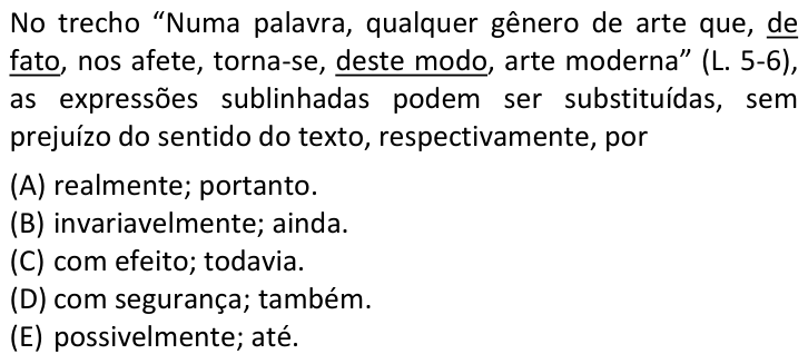 Questão 71 no caderno  da FUVEST 2018