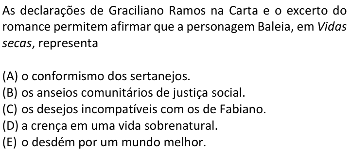 Questão 78 no caderno  da FUVEST 2018