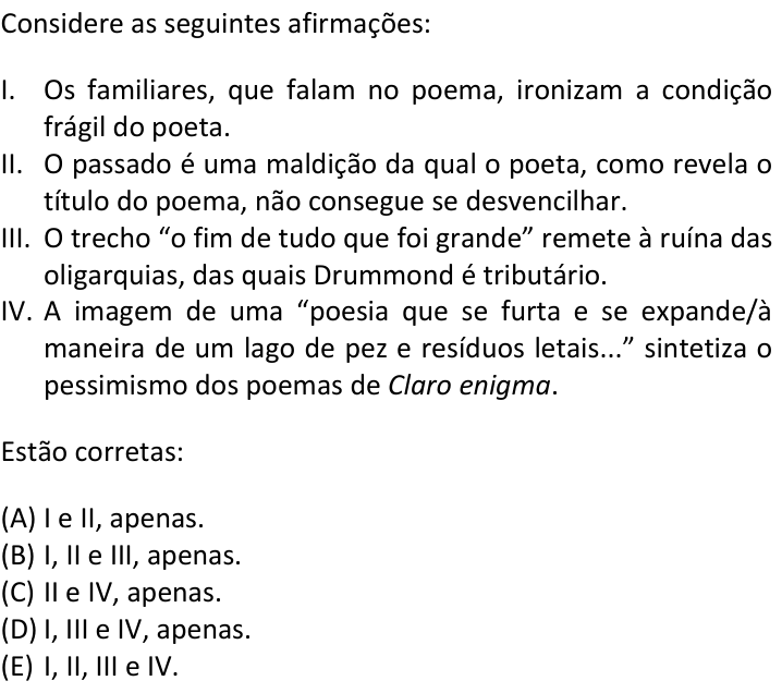 Questão 83 no caderno  da FUVEST 2018