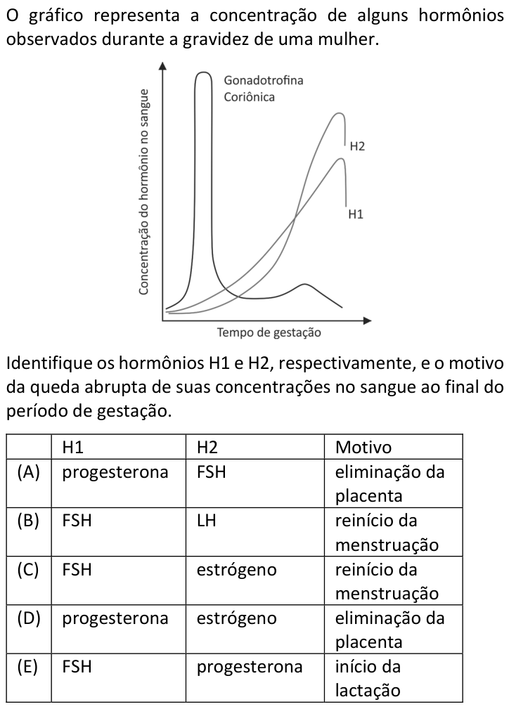 Questão 30 no caderno  da FUVEST 2019