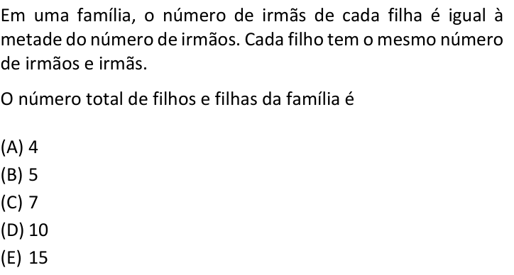 Questão 46 no caderno  da FUVEST 2019