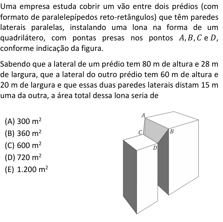 Questão 52 no caderno  da FUVEST 2019