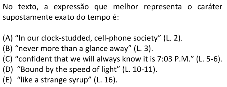 Questão 74 no caderno  da FUVEST 2019