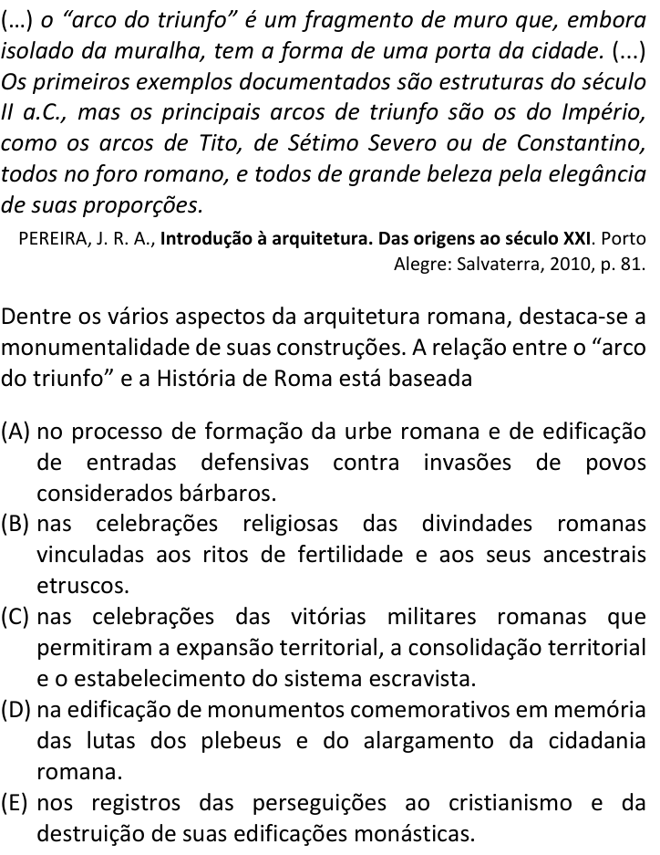 Questão 80 no caderno  da FUVEST 2019