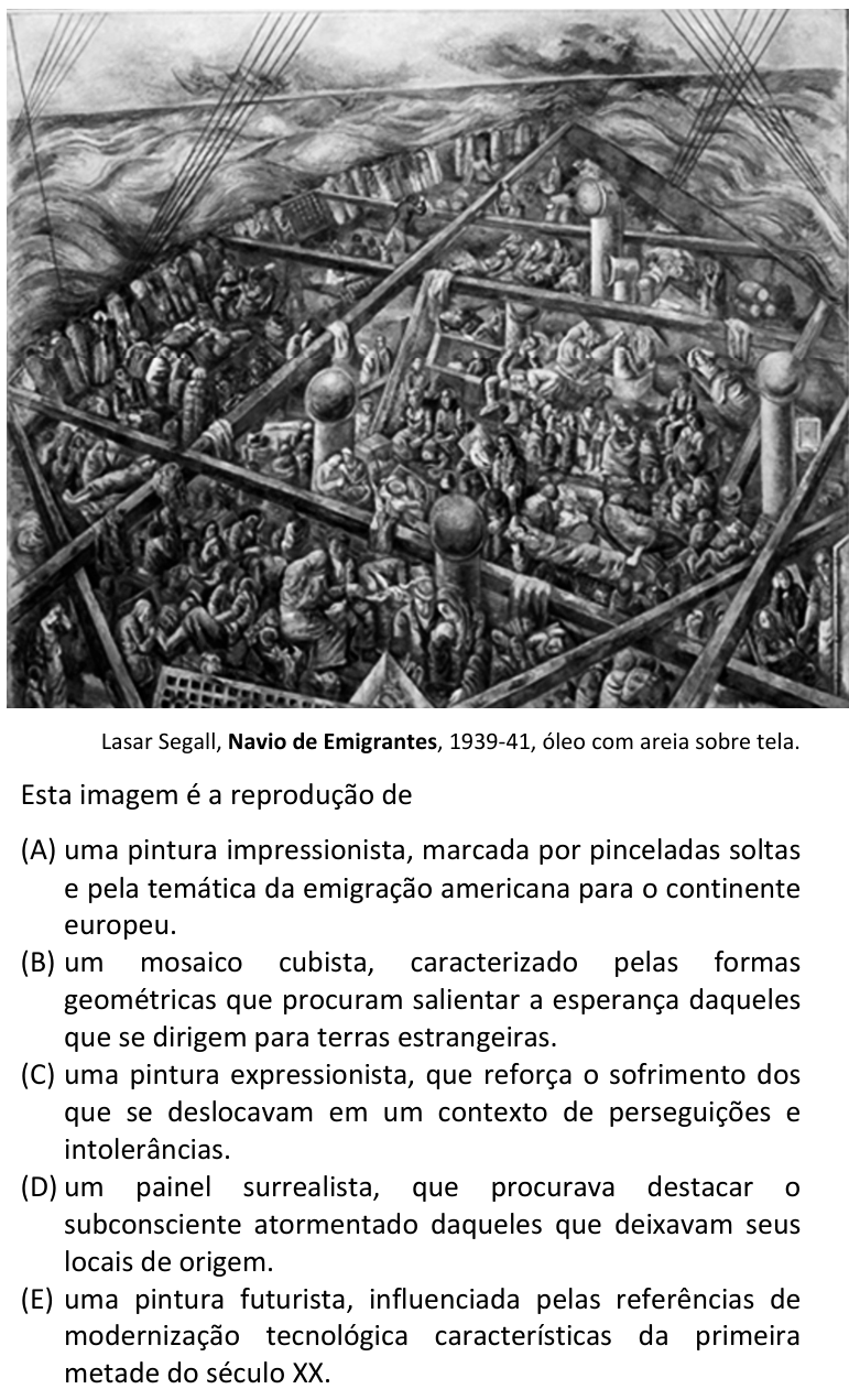Questão 82 no caderno  da FUVEST 2019
