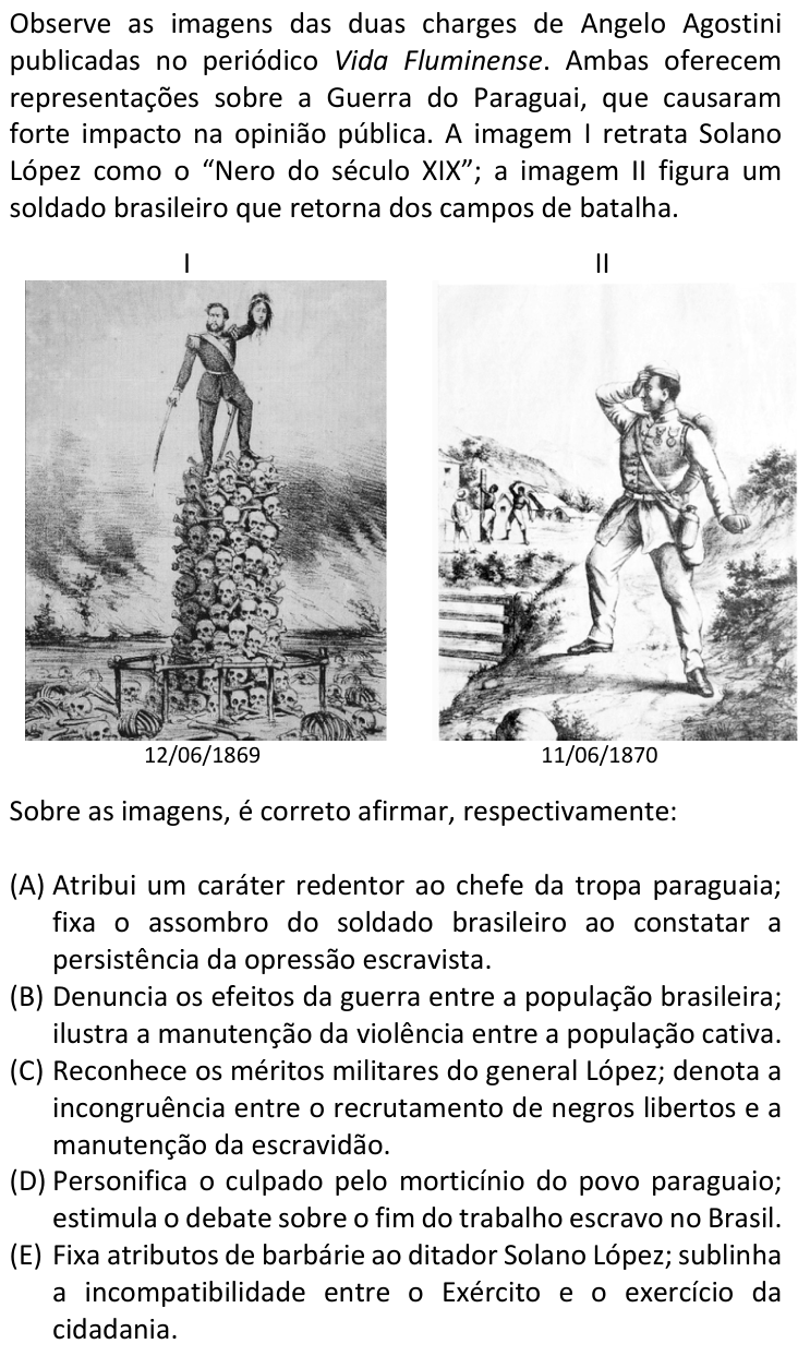 Questão 89 no caderno  da FUVEST 2019