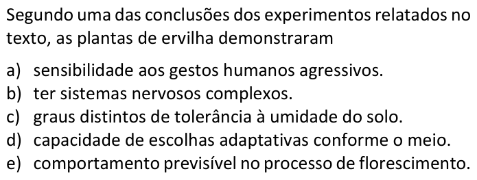 Questão 19 no caderno  da FUVEST 2017