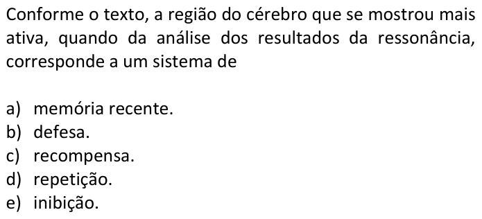 Questão 23 no caderno  da FUVEST 2017