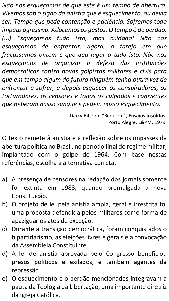 Questão 33 no caderno  da FUVEST 2017