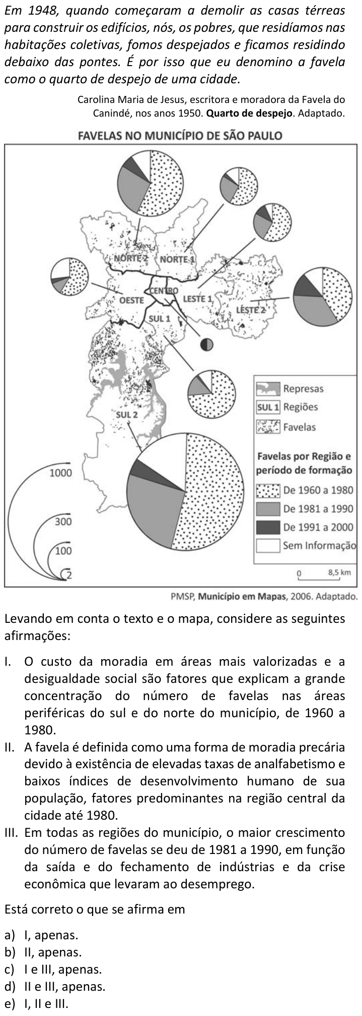 Questão 43 no caderno  da FUVEST 2017