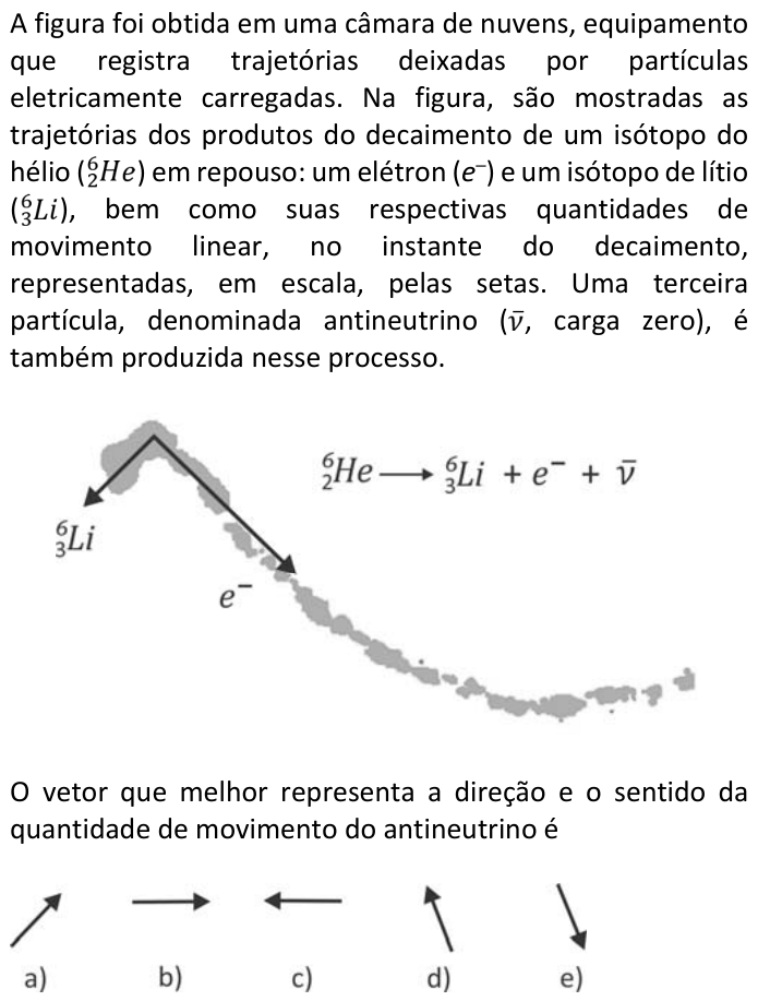 Questão 58 no caderno  da FUVEST 2017