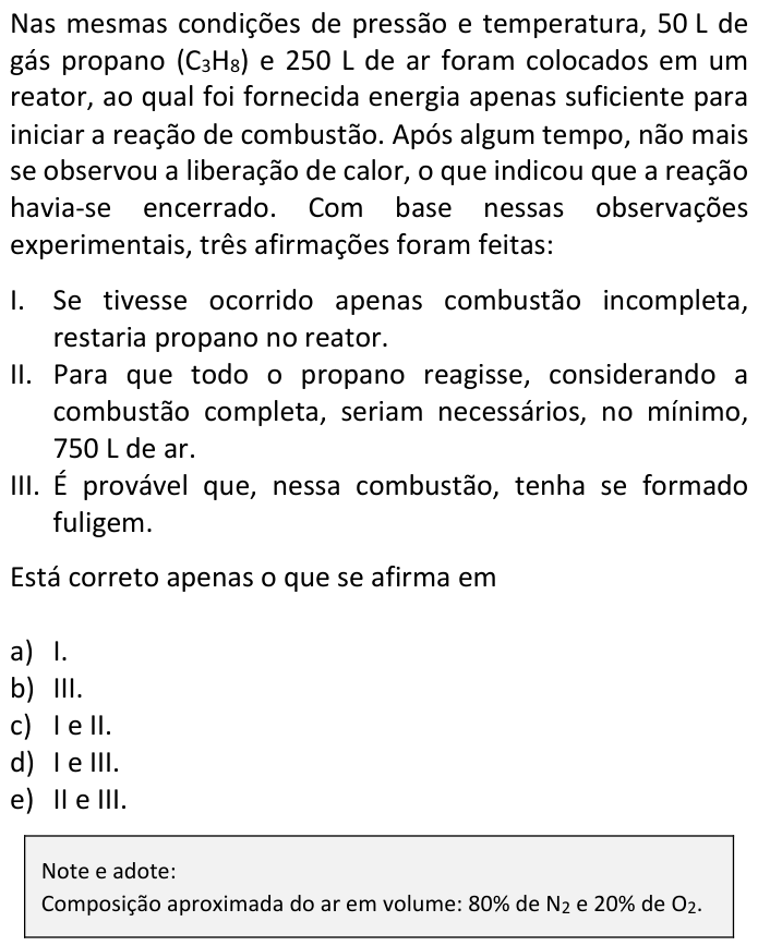 Questão 73 no caderno  da FUVEST 2017