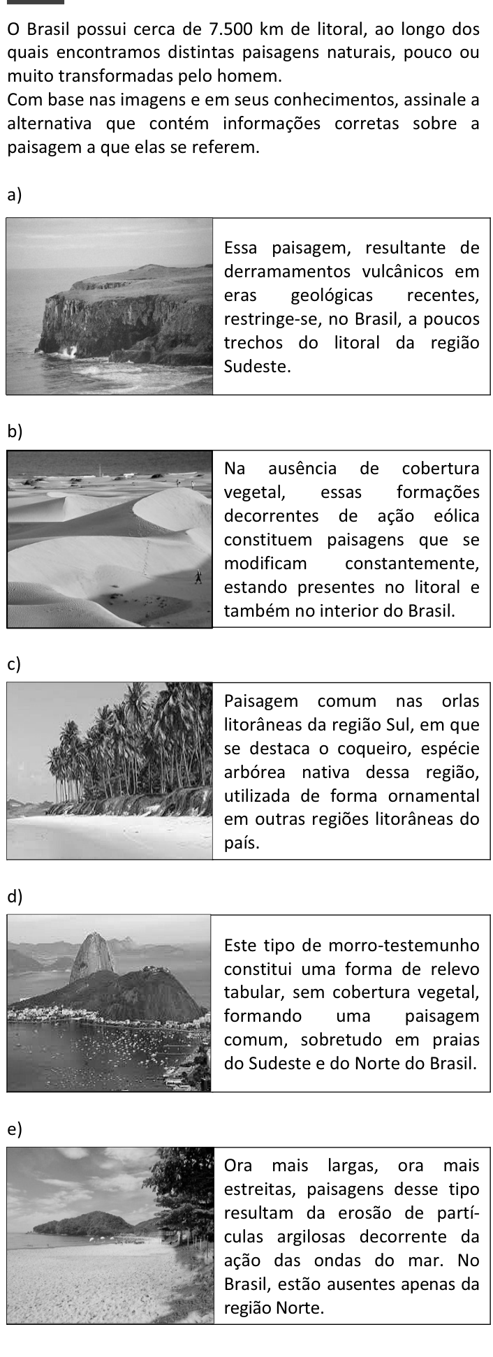 Questão 20 no caderno  da FUVEST 2015